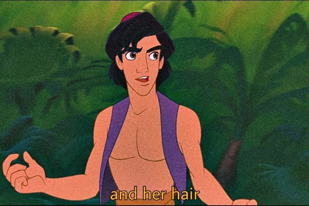 aladdin talking about troian bellisario; a thread