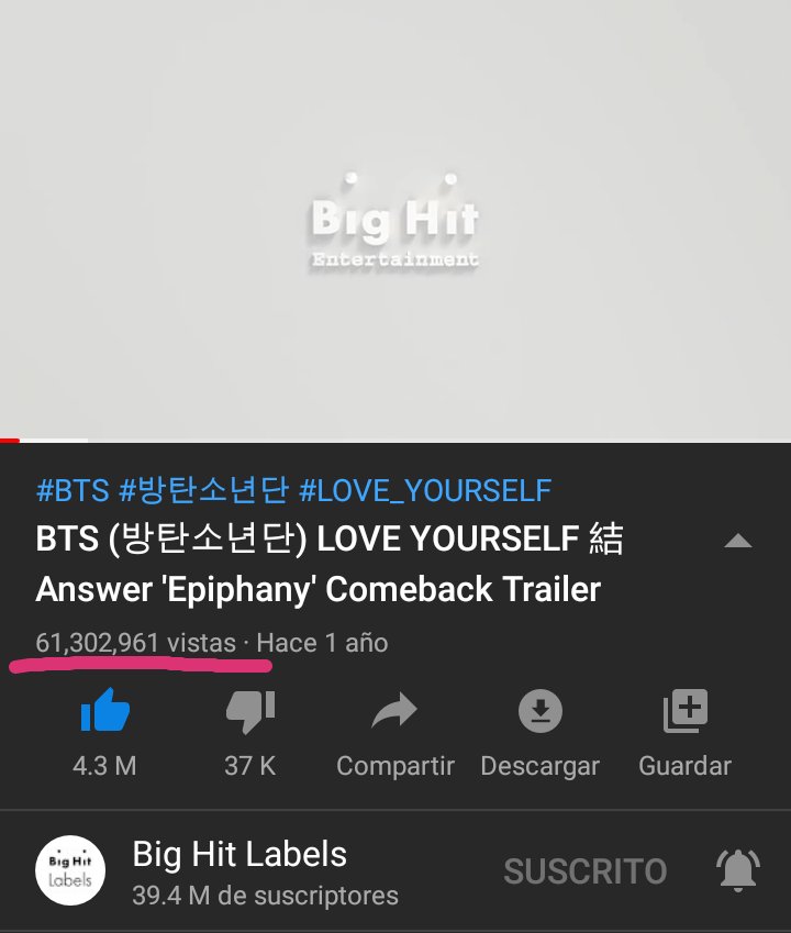 MariaPinzn15's tweet photo. Hola ARMYs recuerden INTERCALAR en su lista de streaming con el MV de EPIPHANY recuerden que apoyamos a todos por igual. #EpiphanyTo70M #EpiphanyStreamParty https://t.co/LcIwswLnHL