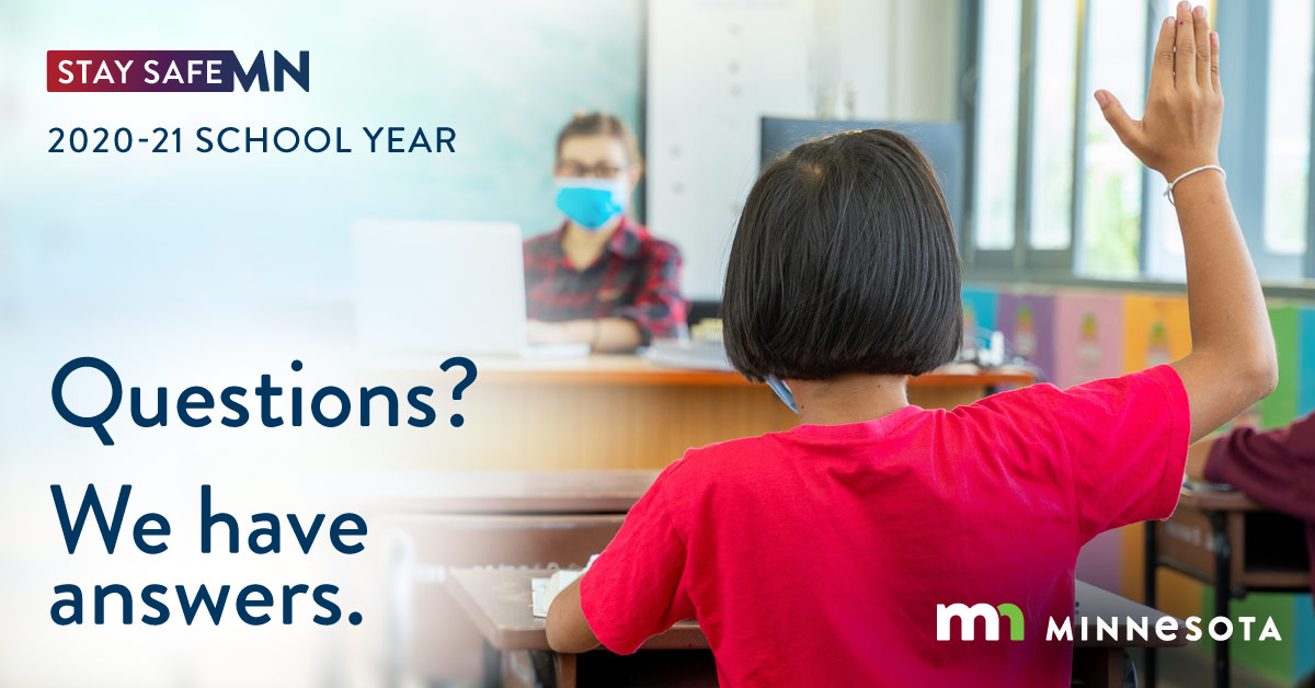 MnDeptEd's tweet image. For families with questions about Minnesota&apos;s Safe Learning Plan, we&apos;ve developed a list Frequently Asked Questions. Read it here: mn.gov/covid19/for-mi… #SafeLearningMN #StaySafeMN