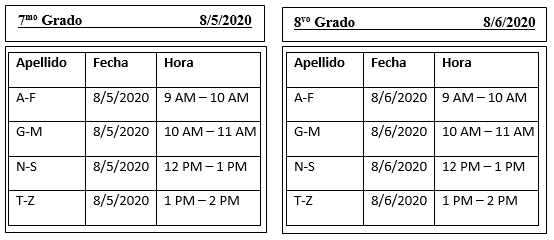 UPDATED Welcome to the Jungle (7th grade is Wednesday August 5th, and 8th grade is Thursday Au... psqr.io/W44mno4yOT via <a href="/ParentS/">Parents</a>...