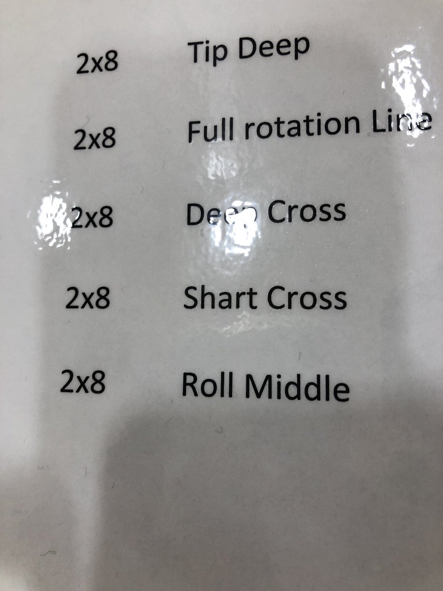 MjCurran34's tweet photo. Really wish I would have done a better job of proof reading before laminating all of these... #findthetypo #newcutshot https://t.co/fLclym5E5T
