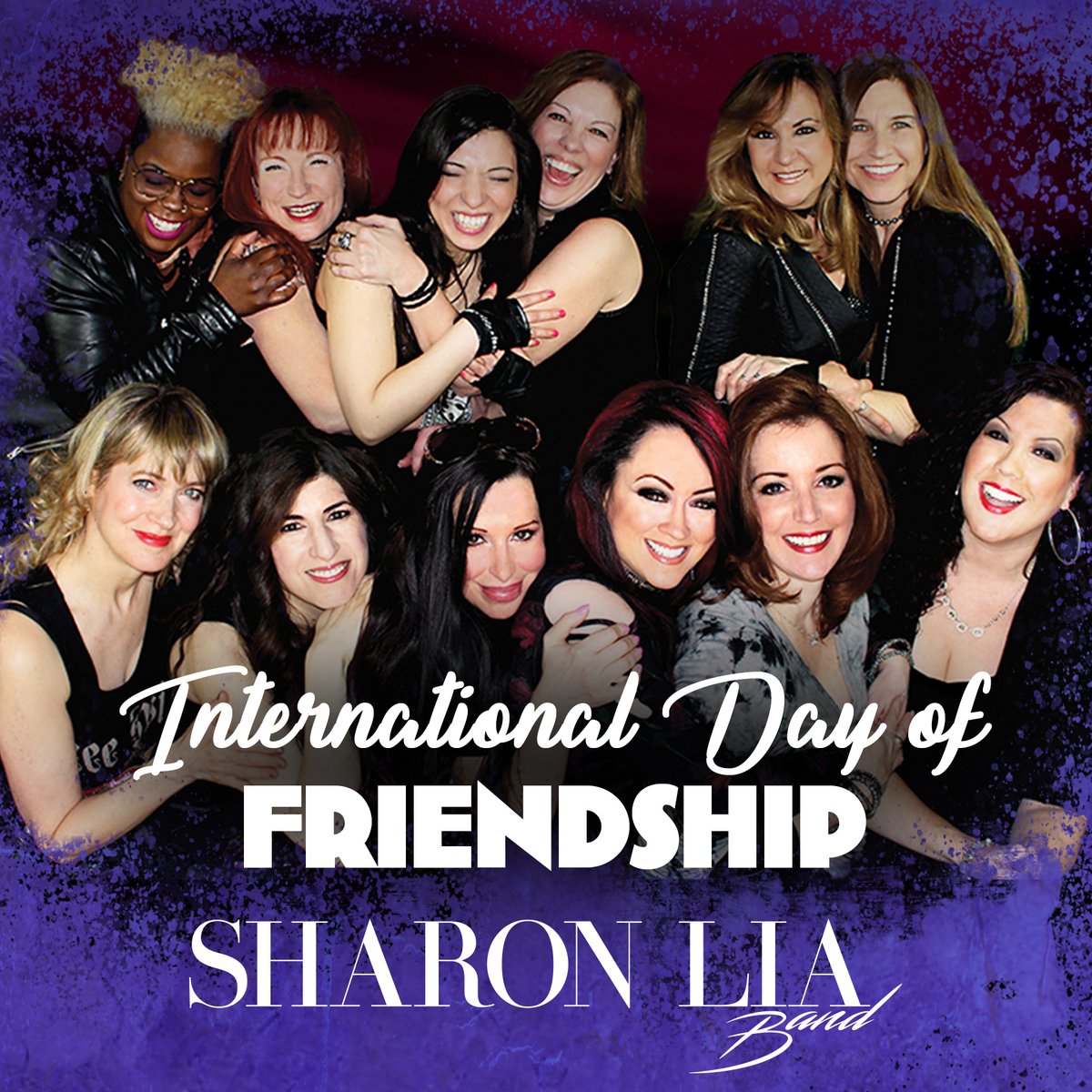 🤲 Happy Int'l Day of Friendship! 📸 This photo is a #tbt to the Inaugural outdoor Ladies Who Rock 4 A Cause® Music Festival (2018) and I consider ALL these ladies dear friends forever! 💖

📲 Call, text, message, or tag a friend and let them know you're thinking about them!