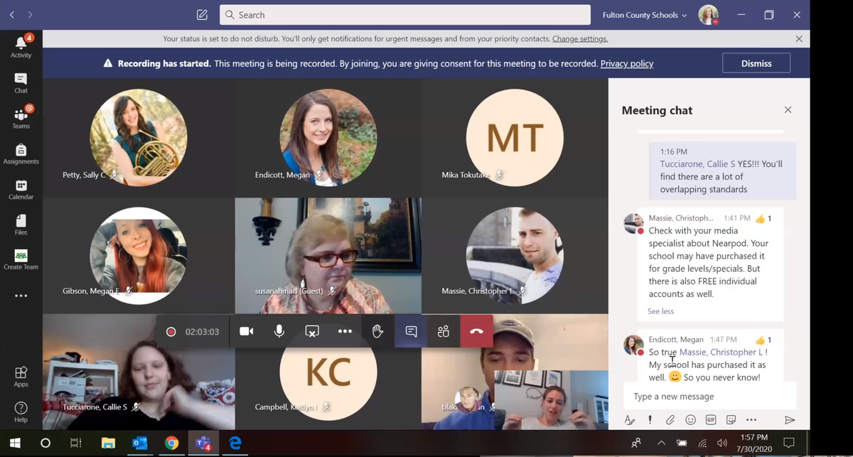 Excited about the new elementary #fcsmusic teachers joining our <a href="/FultonCoSchools/">FultonCountySchools</a> team this year! New Teacher Orientation looked a little different than years past, but I'm thankful we were still able to meet and greet these educators. Welcome aboard!!