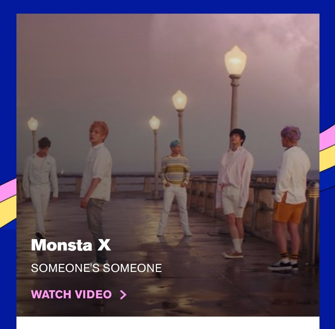 Monsta X is nominated for the VMA's!! VMA's Best Kpop - Monsta X Someone's Someone. Vote up to 20 times per catgeory. Link: mtv.com/vma/vote/ @OfficialMonstaX #VMAs #VMAs2020