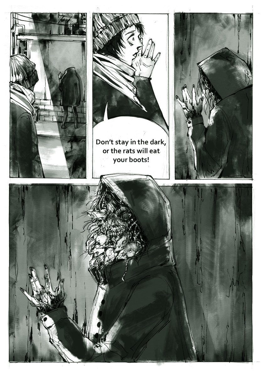 College forced me to make a comic around 1 sentence (will probably delete later but hey) 