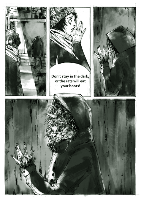 College forced me to make a comic around 1 sentence (will probably delete later but hey) 