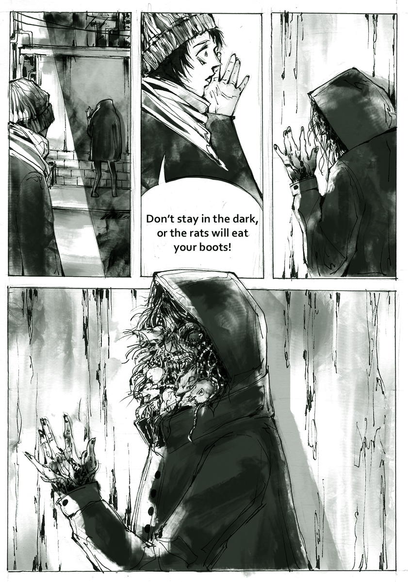 College forced me to make a comic around 1 sentence (will probably delete later but hey) 