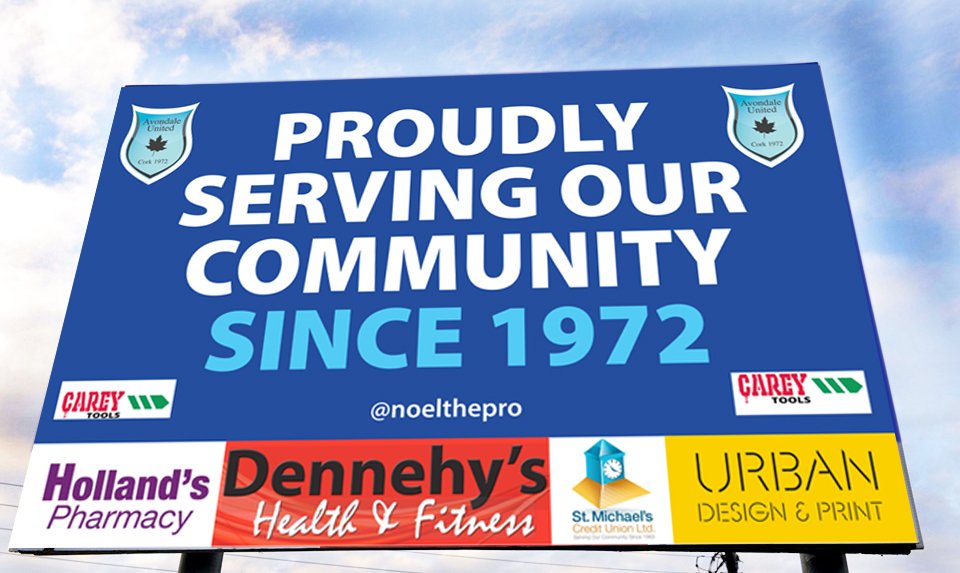 noelthepro's tweet photo. Many thanks to the lads in B and D windows for putting up our sign today. It's what community spirit is all about. https://t.co/ugAedfVcvI