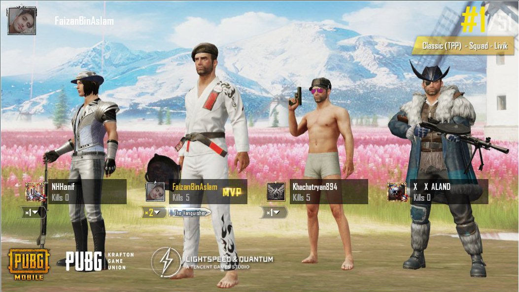 FaizanBinAslam1's tweet image. Winner Winner Chicken Dinner.
#Pubg #technologymovementpakistan