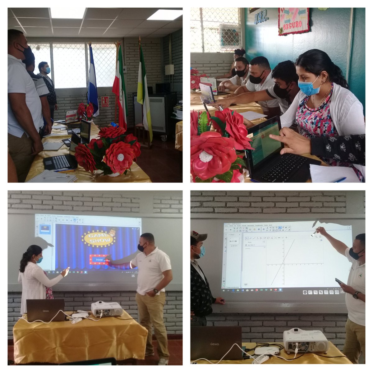 c_lisimaco's tweet photo. Con el propósito de innovar en el modelo de integración de tecnologia en la educación, se realizó la Capacitación a docentes de secundaria sobre El uso y manejo del Aula Digital Móvil. 
#JulioVictoriosoSiempre 
#AdelanteMuchachos 
@de_jinotega 
@minednicaragua https://t.co/PEEx17eWhF