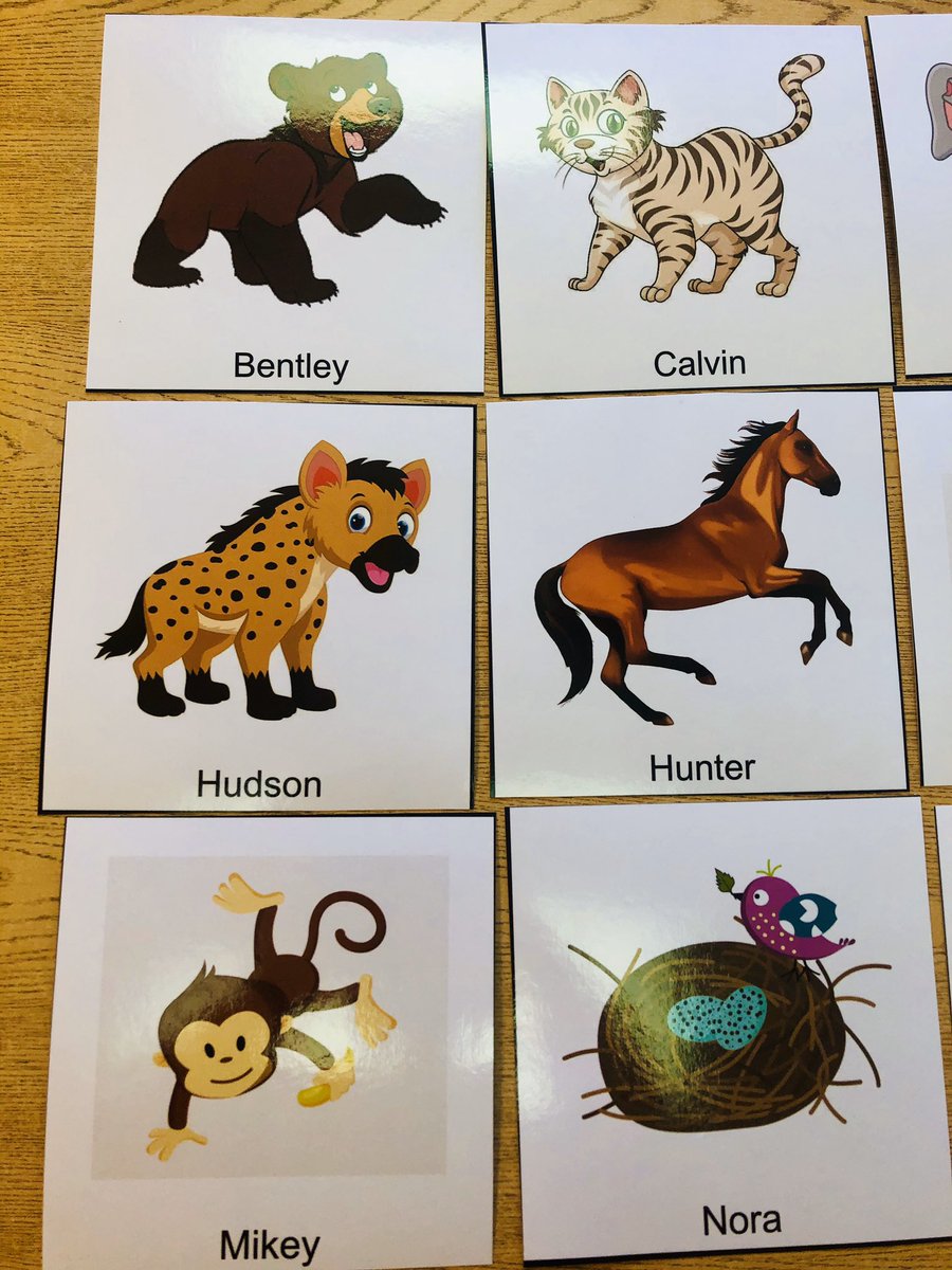 BobbiJoHancock's tweet photo. Have my student cubby labels and helper cards done, thanks to @lessonpix! Got 2 more kids today so I have a couple more to make, but I enjoy it. #preschool #lessonpix https://t.co/SHiFb7xL1x
