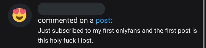 This made my day 😂  Still 60% off for all new and returning subs if you wanna check out how I&rsquo;ve changed