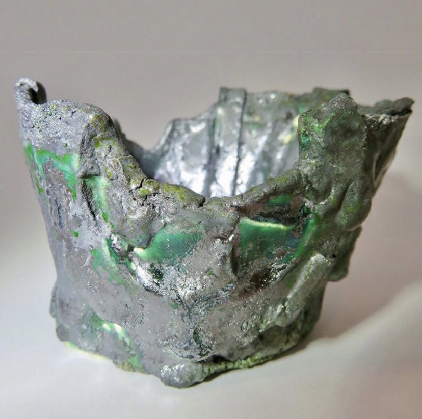 Bethlem_Gallery's tweet photo. Absolutely beautiful ceramic work from #KeithClapson’s current series 💎🤩 #ThroughWalls https://t.co/eXzs3JyfW7