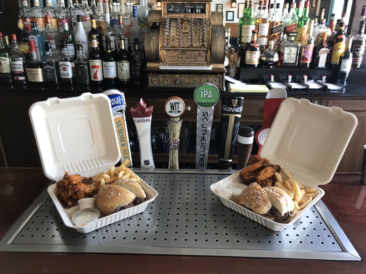 Get it while they’re hot! Our new special is a Beef on Weck, 5 wings and fries for $15 with the purchase of one of our finely crafted cocktails, beer, or pop! 

Available for lunch Wednesday-Saturday, dinner Wednesday &amp; Thursday
