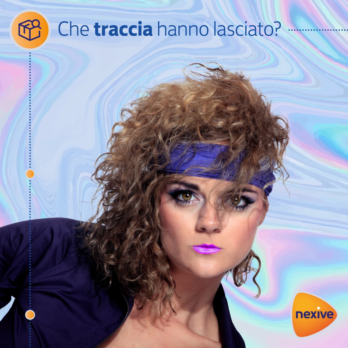 Matasse di capelli, gel come se piovesse, spalline alte, jeans corti: i favolosi anni 80, lontani, dimenticati, solo una traccia nei nostri cuori. Chi invece lascia tracce indelebili è la vostra spedizione, su nexive.it