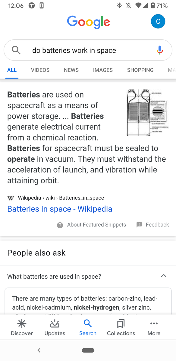 The launch of the Mars Perseverance rover got us thinking...
So this is the text I sent our Chief Product Officer. 

Can you help us out here <a href="/NASA/">NASA</a>? 

We're trying to figure out if AA or CR2 batteries work in space.