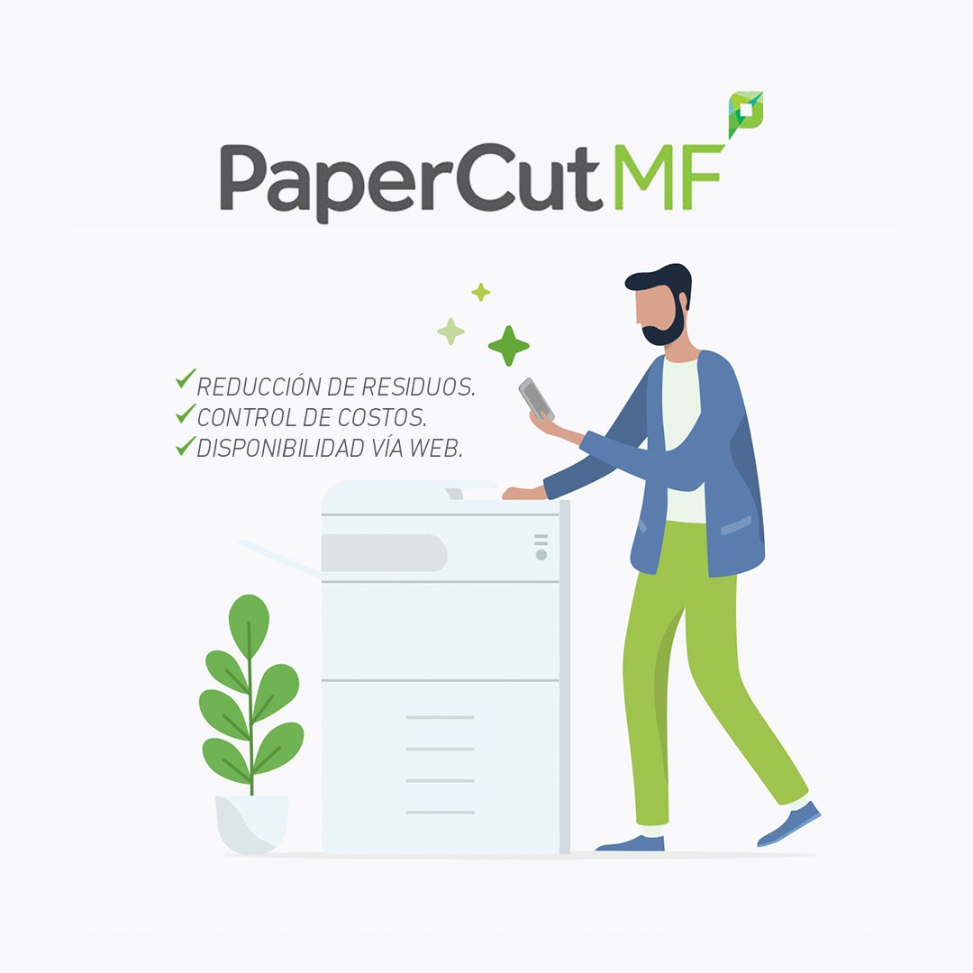 vsipanama's tweet photo. PaperCut MF es una forma sencilla de supervisar y gestionar automáticamente las copias e impresiones en su organización, obteniendo el control sobre sus costes y el impacto medioambiental.

@PaperCutDev ✅
https://t.co/B9UlalfG2c 📲
#papercutsoftware #PrintManagement #ITSolutions https://t.co/GojQixs43P