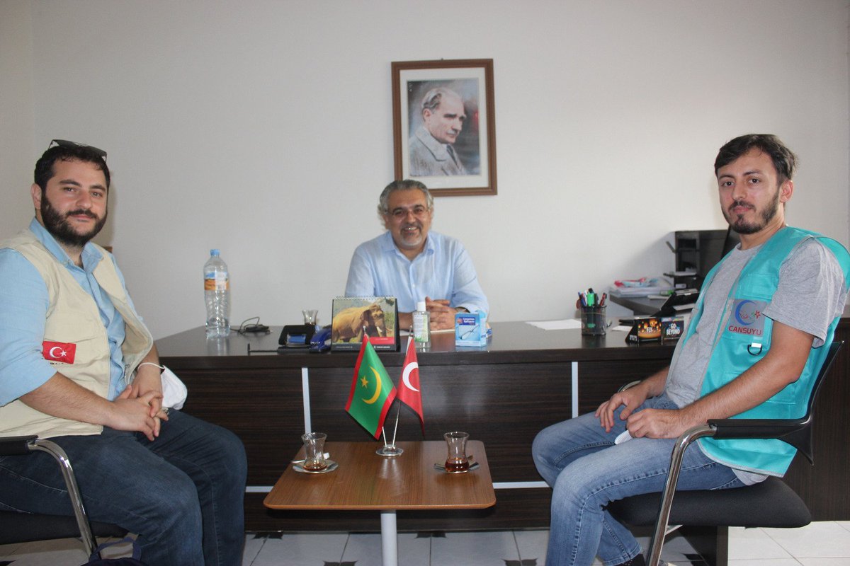 2020 Kurban Organizasyonu kapsamında #Moritanya ekibimiz, partner kuruluşumuzla icra ettiği toplantının ardından; 
Büyükelçilik, Din İşleri Müşavirliği ve Maarif Vakfı ziyaretleri gerçekleştirdi.