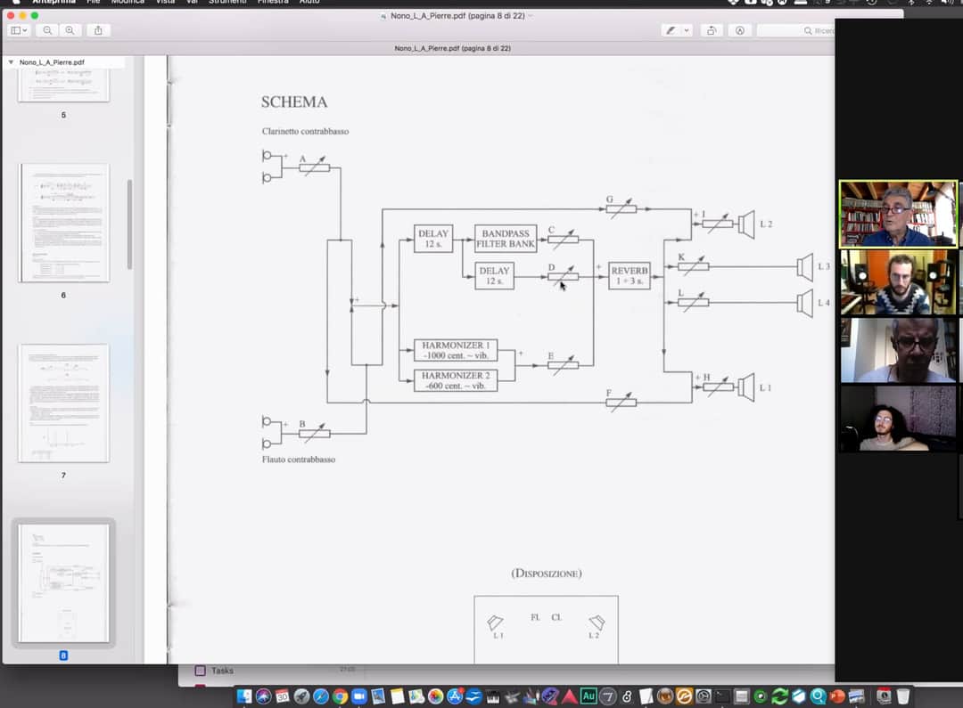 The online Live Electronics, Sound and Music Computing seminar at <a href="/Chigiana/">Chigiana</a> has started 💻🔊 #OurSounds #ChigianaFest #SaMPLmusic