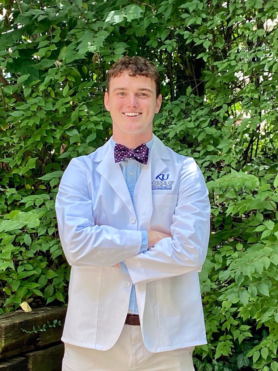 Congrats to brothers Kyle McGatlin (Left) and Thomas Williams (Right) on receiving their white coats from KU school of Medicine. Kyle will become a Family Physician and Thomas has not selected his speciality yet.