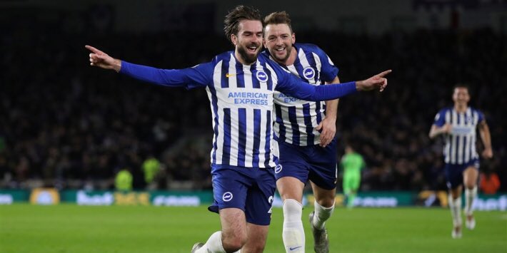 Davy Pröpper season by numbers (Brighton ranking):194 progressive passes (1st)166 passes to final 1/3 (1st)40 successful dribbles (1st)4,258 progressive carrying yards (3rd)235 midfield 1/3 pressures (2nd)23 tackles won in midfield 1/3 (=2nd)Flying Dutchman.   #BHAFC