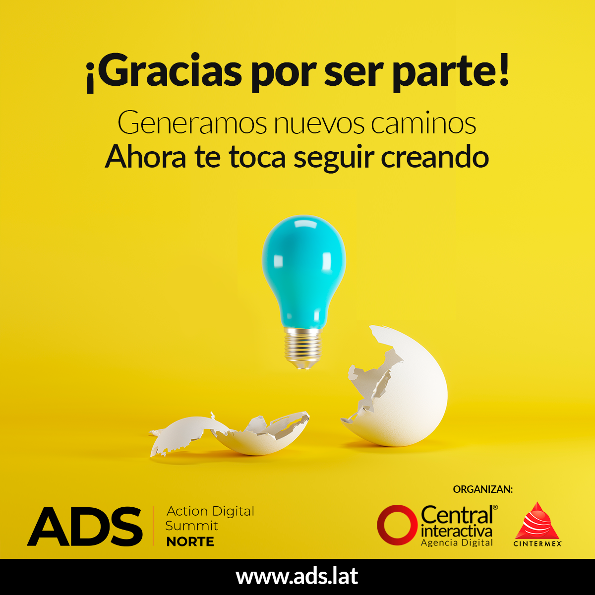 summit_action's tweet photo. Gracias a ti este segunda emisión de ADS Norte fue todo un éxito. Reunimos a cientos de líderes y emprendedores para que busquen mejores caminos.

¡Hasta la próxima! 😊👌
👉 https://t.co/11nITXFMdt https://t.co/NLQ4hpjfNk