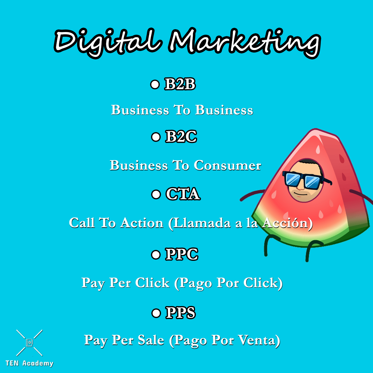 ‼️ bit.ly/3g5ncZB ‼️
¿Conocías alguno de estos conceptos? 😉

#TENAcademy #TENMarketing #marketingdigital #socialmediamanager #seo #sem #cpc #cpm #ppc