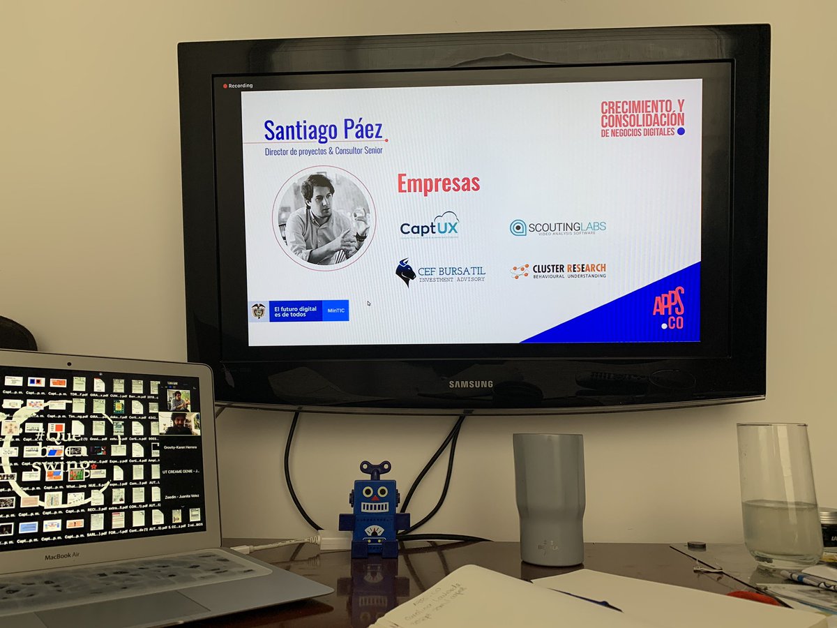 SantiagoPaezG's tweet photo. Hoy arrancamos este programa que tiene la inmensa responsabilidad de reactivar al país desde el #EmprendimientoDigital ... Hoy comenzamos @AppsCo para la región central #KickoffAPPSCO https://t.co/VaU81teJL8