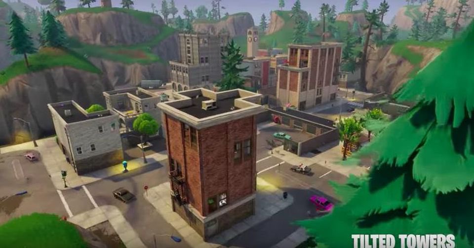 FortniteFunny's tweet photo. What’s your favorite Fortnite location of all time? 🤔 https://t.co/0bBKYKb33g