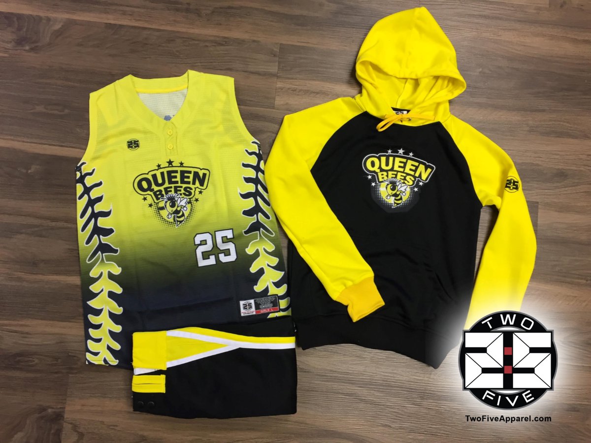 Take the sting out of ordering custom uniforms and spirit wear!  

Our dedicated Team Apparel Specialists help you design your gear, size your players, and order everything you need!

Start with FREE artwork here:
twofiveapparel.com/request-a-quote
