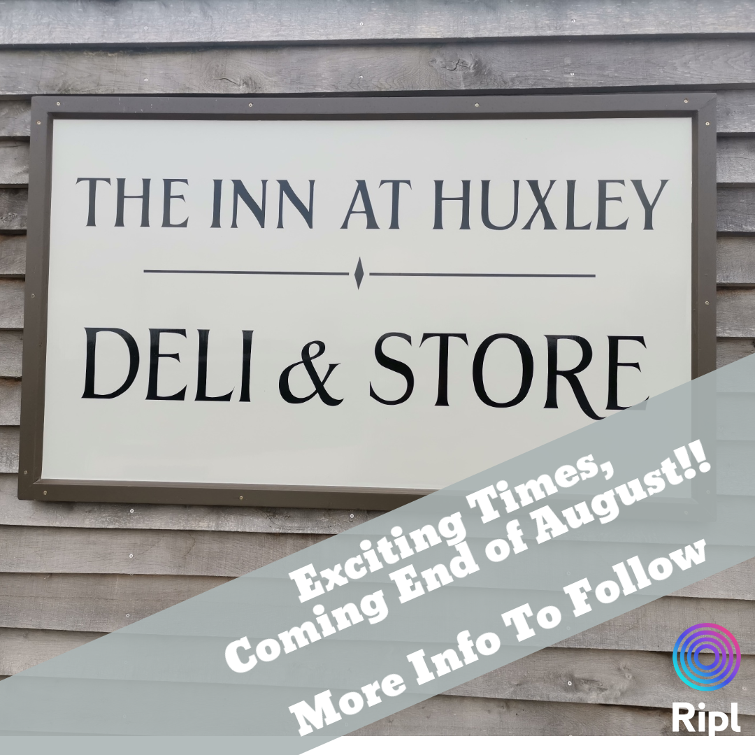 TheInnAtHuxley's tweet photo. Exciting Times @ The Inn at Huxley
Deli & Store
Coming End Of August.
More Information To Follow.
#farmshop #butcher #baker #candlestickmaker #huxley #Cheshire #localproduce #tarporley #tattenhall
#MadeWithRipl via https://t.co/yeQFvwzyJc https://t.co/8GxEzo3w5T