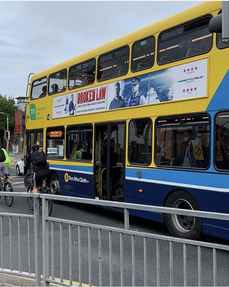 Another my dream came true 😄 10 years ago when I started my photo career I dreamed that one day one of my pictures will be on the Dublin 🚌 buses 😄 Thank you <a href="/BOPictures/">Break Out Pictures</a> @PaddySlattery11 making it happen 🙏❤️ <a href="/BrokenLawFilm/">Broken Law</a> @TristanHeanue @johnconnors1990 <a href="/gldevereux/">Gemma-Leah Devereux</a>