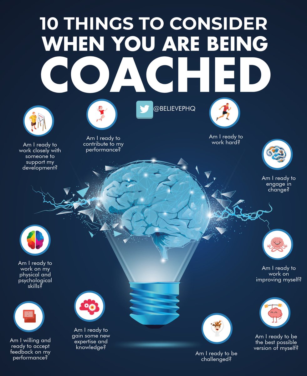 🔟 Things to consider when being coached #mentalmuscle #growyourgame #mentalhealth