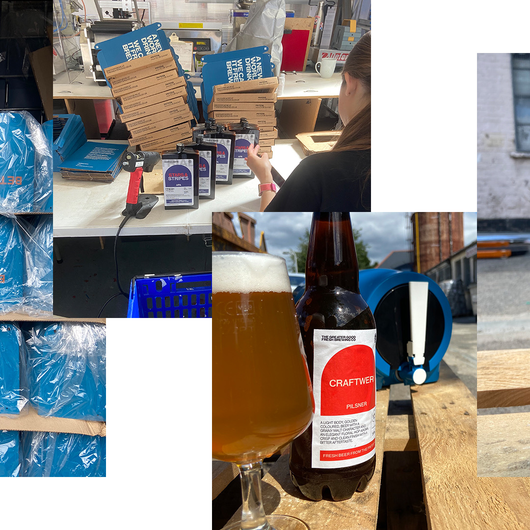 PinterFreshBeer's tweet photo. 10 pints of sustainable Fresh Beer, made by you. Pouring soon.
#FreshBeer #FreshBrewing https://t.co/IkThgksW0w