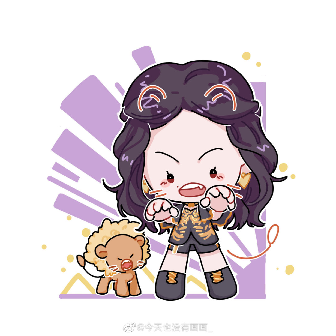babymonsteranqi's tweet photo. ะ this fanarts are so cute!! credits to the artist (今天也没有画画 on weibo - if you can show them support 💕)

#THE9 #BabymonsterAnQi #AnQi #安崎 https://t.co/rbnY4dW0GB