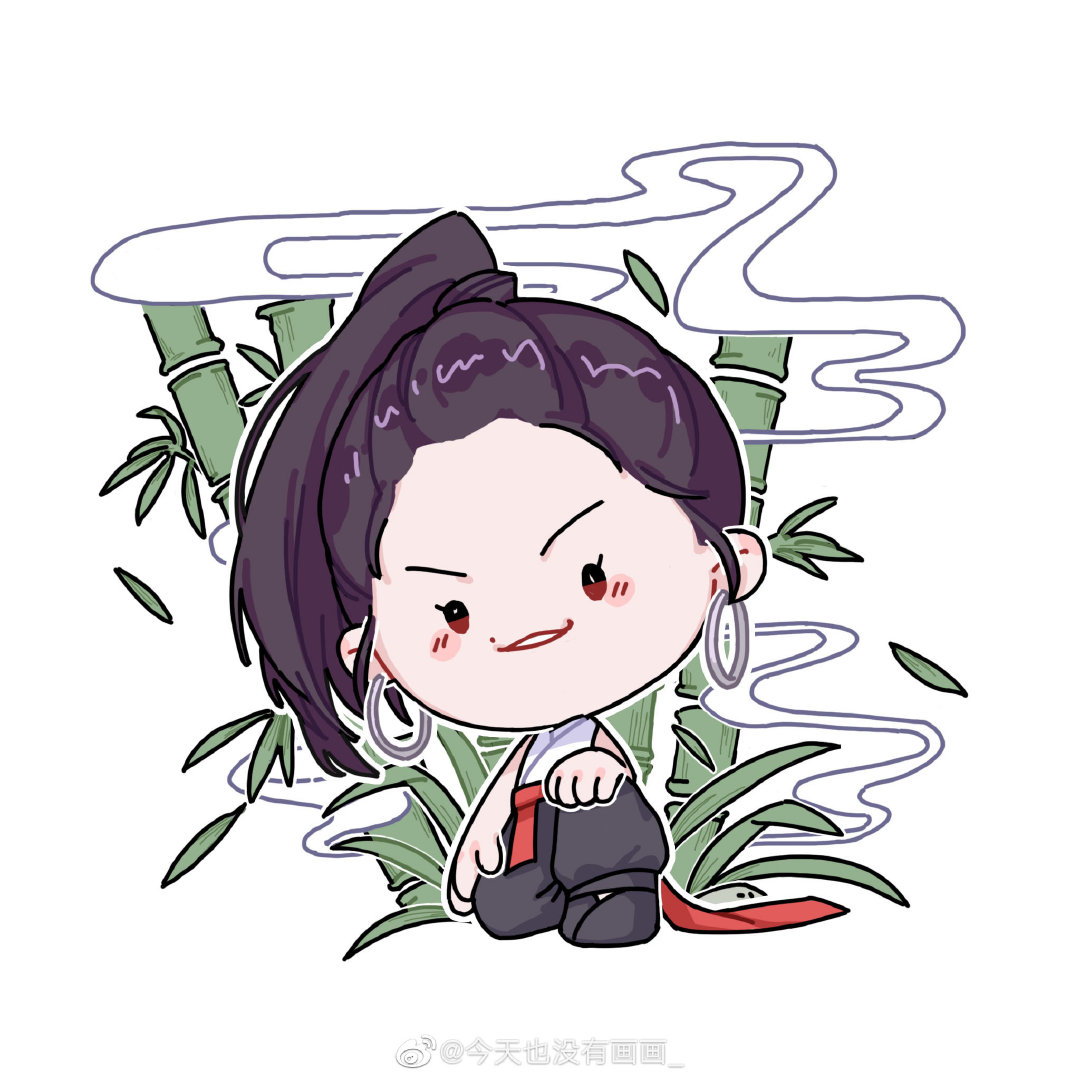 babymonsteranqi's tweet photo. ะ this fanarts are so cute!! credits to the artist (今天也没有画画 on weibo - if you can show them support 💕)

#THE9 #BabymonsterAnQi #AnQi #安崎 https://t.co/rbnY4dW0GB