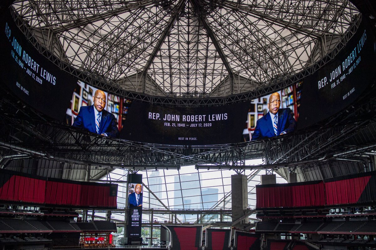 ATLUTD's tweet photo. Remembering a legend.

Rest in Peace, John Lewis. https://t.co/rbYYg15J3z