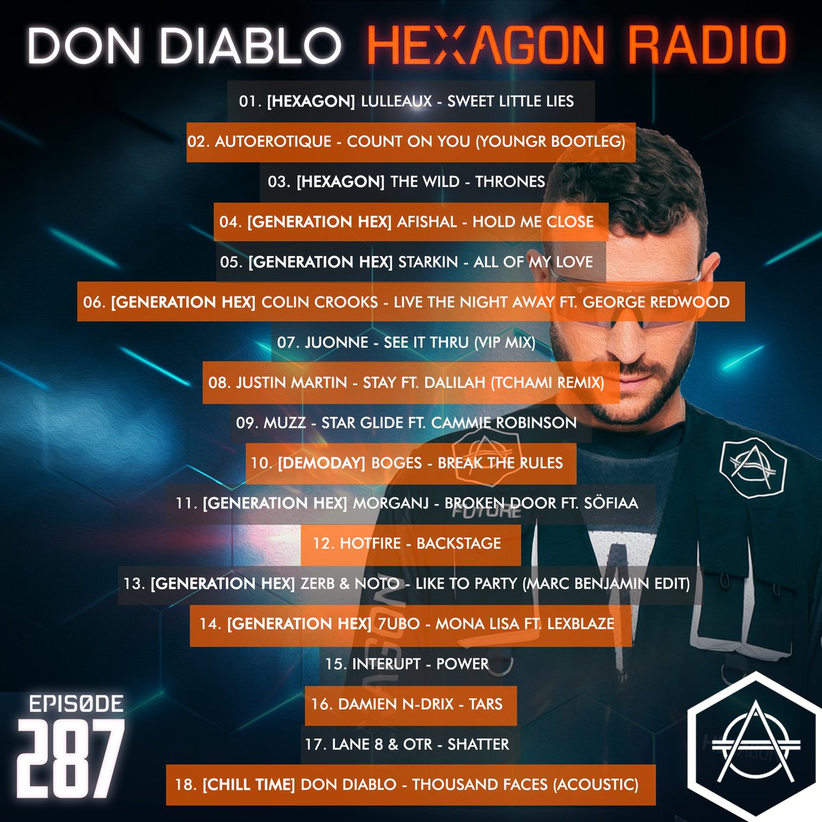 HEXAGON RADIO #287 is HERE including a very special CHILL TIME TRACK! 😍 CHECK IT OUT ► tinyurl.com/HexagonRadio287