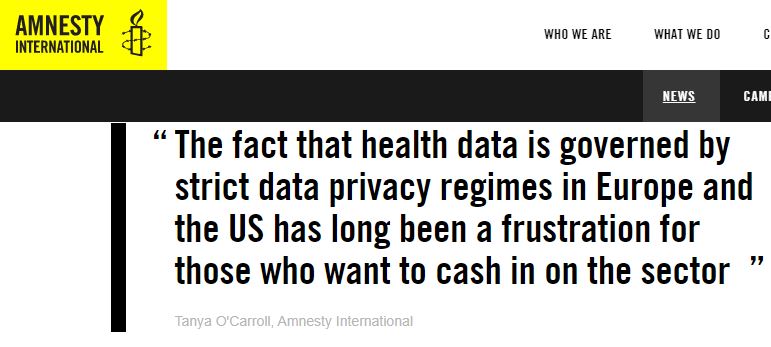 3). The piece points out that "while tech companies are renowned for moving fast, they also famously break things. One of the things that could be left broken [after the  #coronavirus pandemic] is our right to privacy if bio-invasive surveillance creeps in as a new norm."  #COVID19