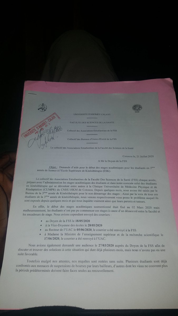 KinePanne's tweet photo. Force est de constater que les responsables de nos cursus universitaires ne se préoccupent pas de nos formations et nous font payer les pots cassés à nous étudiants en Kinésithérapie. https://t.co/pQF4II1gr5