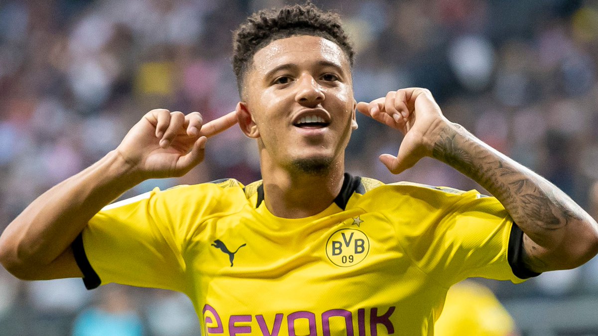 *THREAD*The rumour of Jadon Sancho going to Manchester United is not going anywhere, and seems to be picking up steam in most media. But would the young Englishman really improve what is a promising attacking side. And how would he do that? Let's have a look!