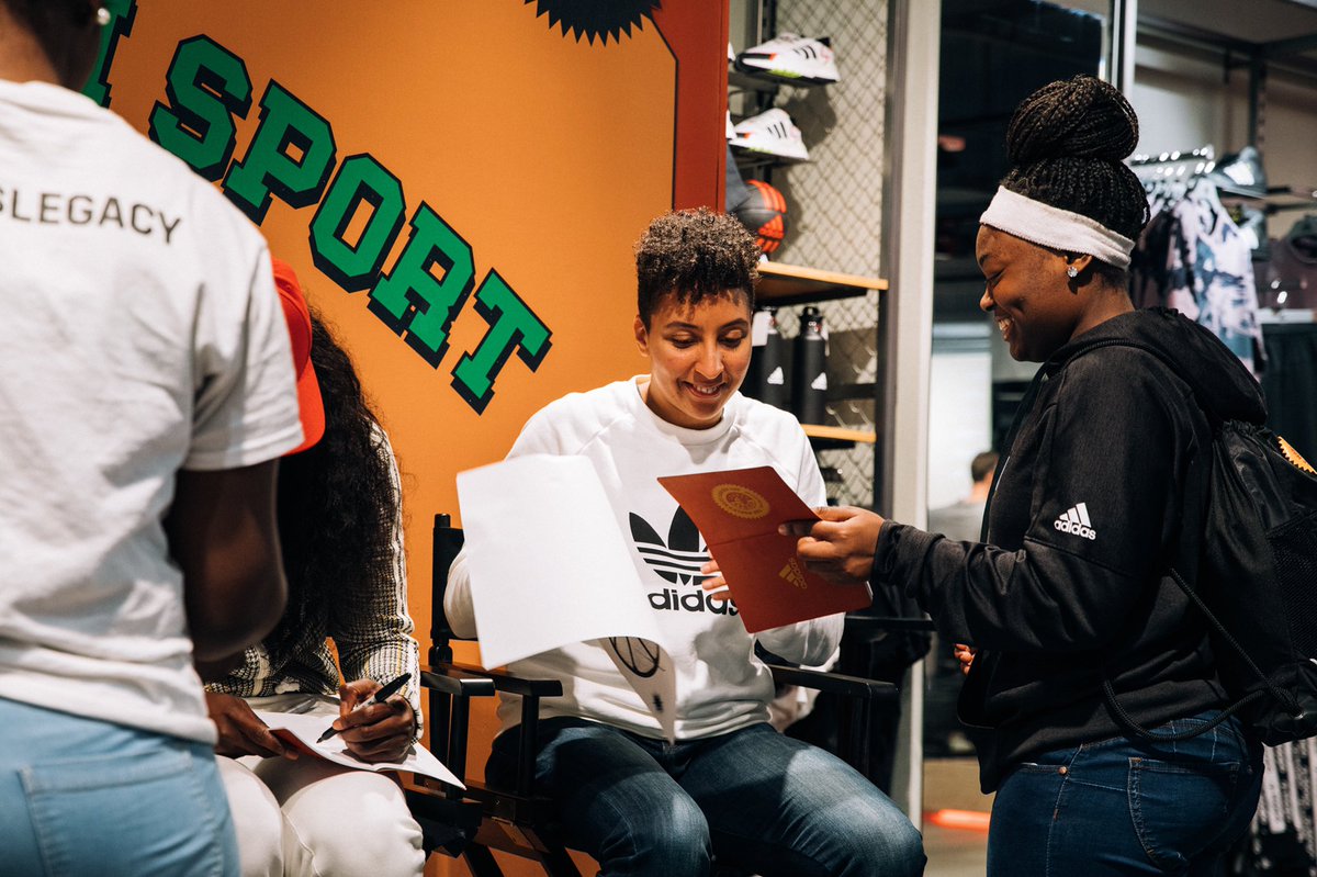 Layshiac's tweet photo. I’m so proud to announce that I’m partnering with @adidashoops and the @wnba to give 1,000 adidas legacy student athletes access to WNBA League Pass. We know that representation matters and you need to see it to believe it. https://t.co/4CNorLpWxv