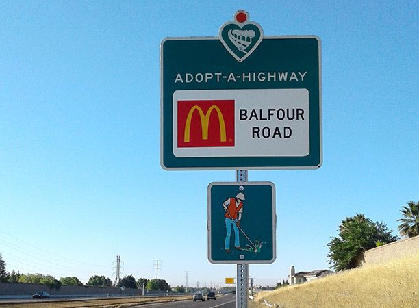 Adopt A Highway tweet media