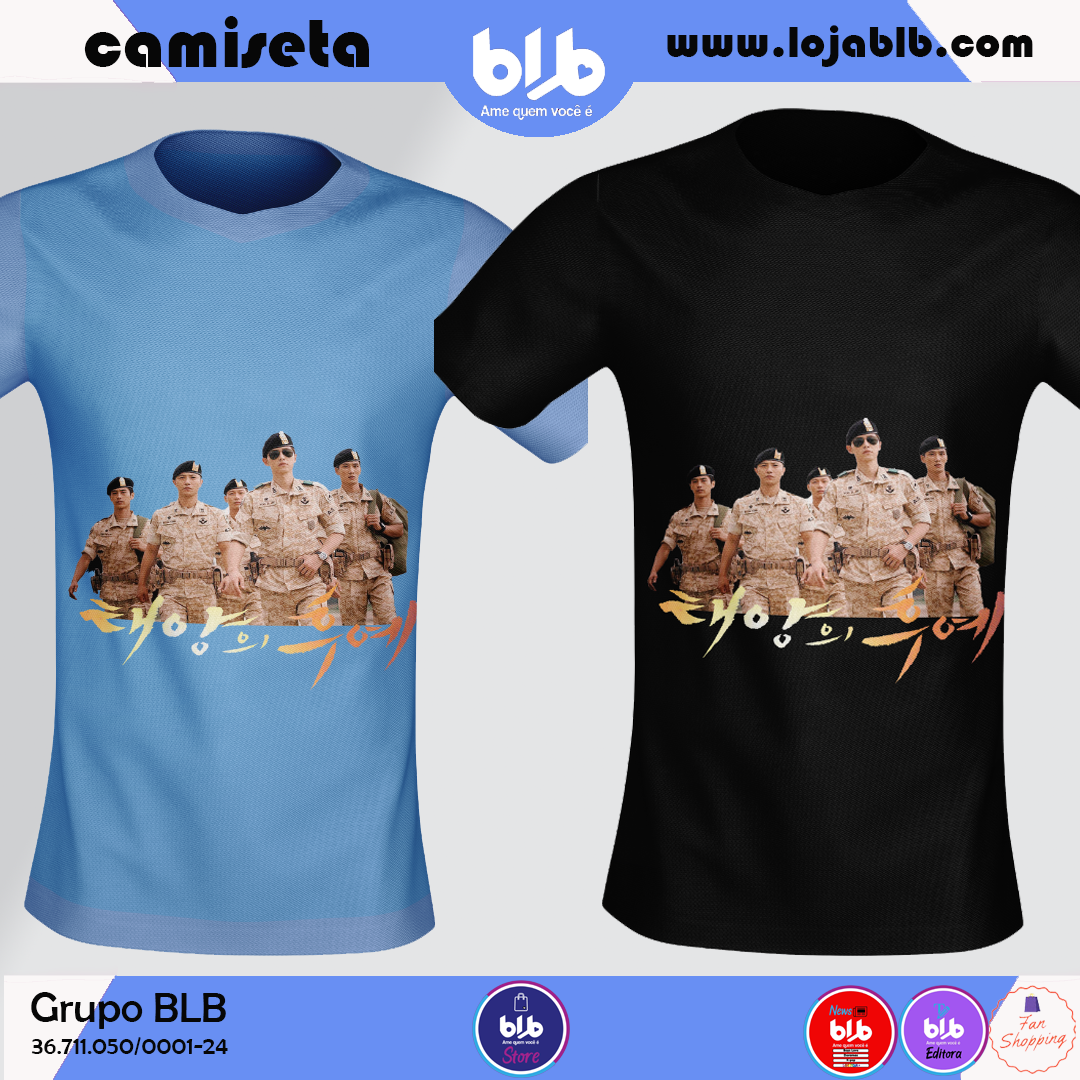 boyslovebrasil's tweet photo. #BLBSTORE] Camiseta – Descendants of the Sun

💵 ➔ R$45,00
📬 ➔ Enviamos p/ todo o Brasil, consulte o frete;
💳 ➔ Formas de pagamento: Cartão de crédito  boleto via: Mercado Pago, PicPay, PayPal 

📍https://t.co/NyRrunMH4o https://t.co/cmbfDhyxRC