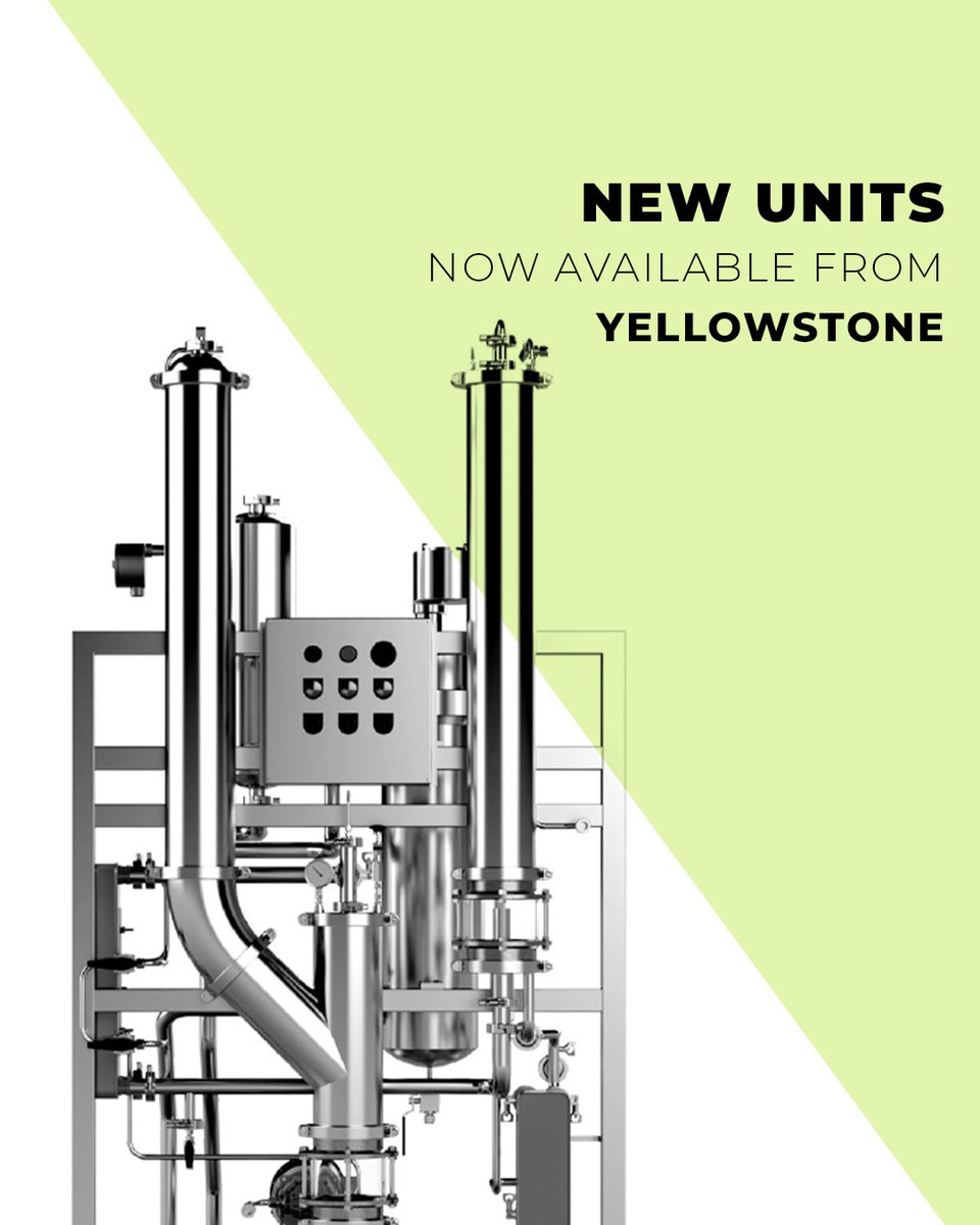 LabSociety's tweet photo. https://t.co/MyPKrq9K7C
#labsociety #yellowstone #yellowstoneextraction #fallingfilm #fallingfilmevaporator #lab #laboratory #industrialequipment #laboratoryequipment #labsupply #labsupplier #industrialsupplier #laboratorysupplies #chemistry #biology #ochem #science #biochem https://t.co/KoYCnTtUc6
