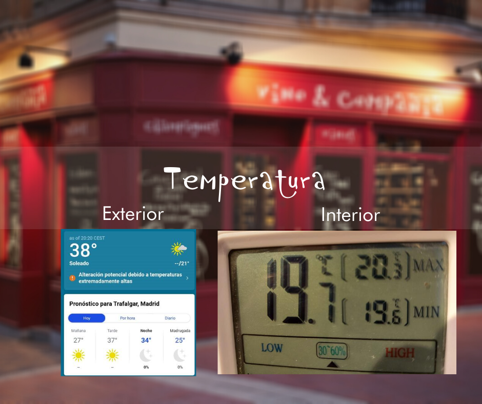 🌡🌡 Cuando calienta el sol, nuestros vinos están muy fresquillos en la estanteria. Mantenemos una temperatura adecuada y constante en la tienda.

#vinoycompañía #novedad #vino #winelover #temperaturasextremas #altastemperaturas