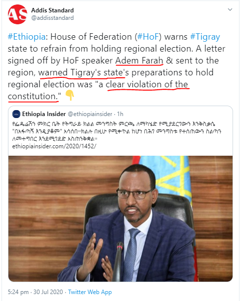 AwRobleh's tweet photo. Waa wax laga xumaado in Somalidu noqotay dad lagu shaqaysto. Xafisyada khuseyso arinka Tigray kama hadlin. Adan halku hadli lahaa #Xaqa #Malyan barakacayaal Somali ka badbaaday/qaxay xasuuq Oromo, guryahoodana xoog lagu haysto, ayuu shaqo ka dhigtay waxaan khusayn! @Hassa23851483 https://t.co/EV091tevbP