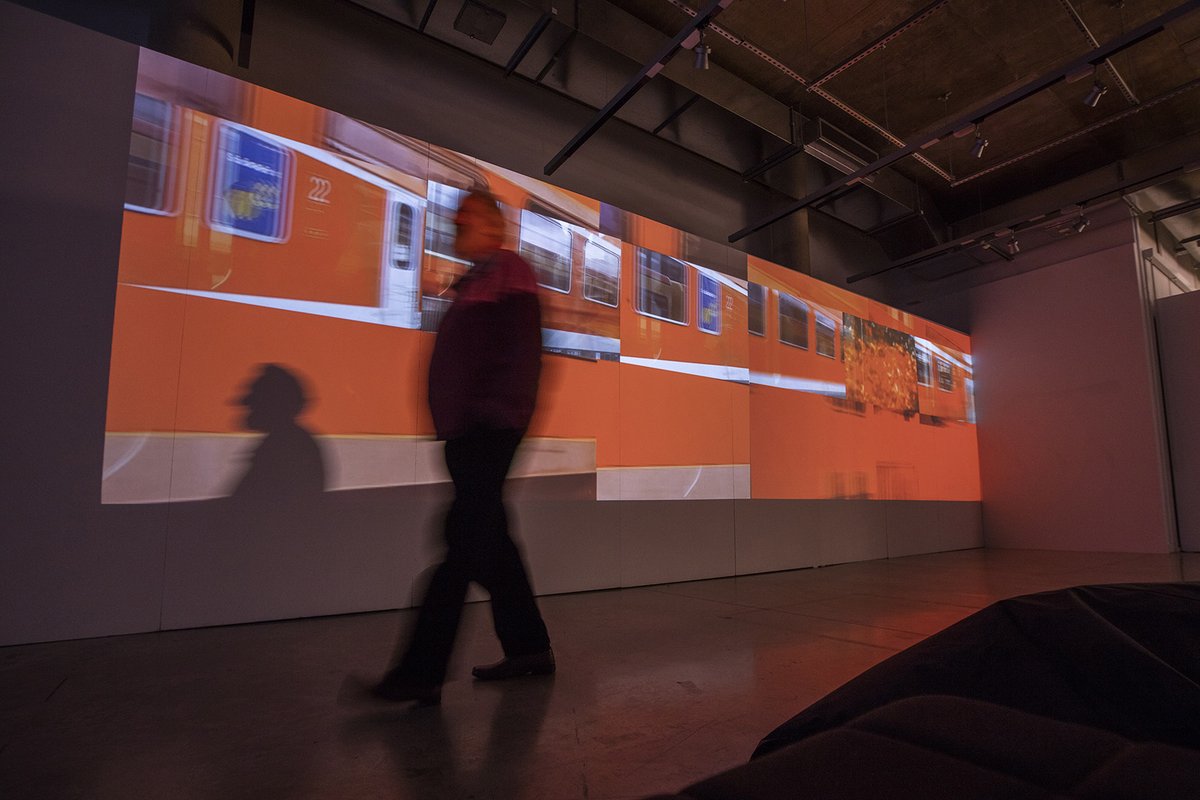 TheAIPlym's tweet photo. "...we held our collective breath as the artist, barefoot and naked to the waist, stepped into the projections of overlapping colour and became a living sculpture." @Kayla_Parker reflects on the 2017 Malcolm Le Grice retrospective - https://t.co/67SA1rSClg
#ThrowbackThursday https://t.co/DXCPk80BTw