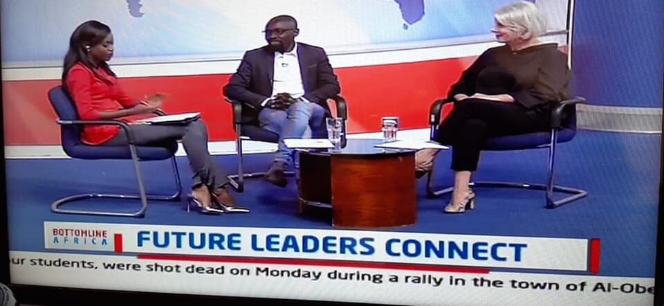 TimKipchumba's tweet photo. Discussing Leadership, Corruption,  Policy, #FutureLeadersConnect #renewableenergy @Mentorthon at @KTN with Jill Coates, Country Director @BritishCouncil Ke &amp; @Ashleymazuri ofKTN  #Mentorthon #Questworks 

See more on KTN interview link https://t.co/h20PbRvc5T https://t.co/0TpzCzfiCU