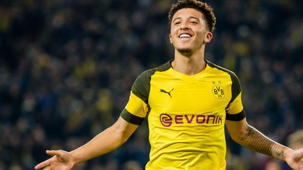 Full rundown of Sancho's past two seasons at BVB:2018/2019 - 43 matches, 13 goals and 19 assists2019/2020 - 43 matches, 19 goals and 19 assistsTotal: 86 matches, 31 goals and and 38 assists = 0.80 G/A every game.WyScout says he has 6474 mins total = G/A every 93 minutes.